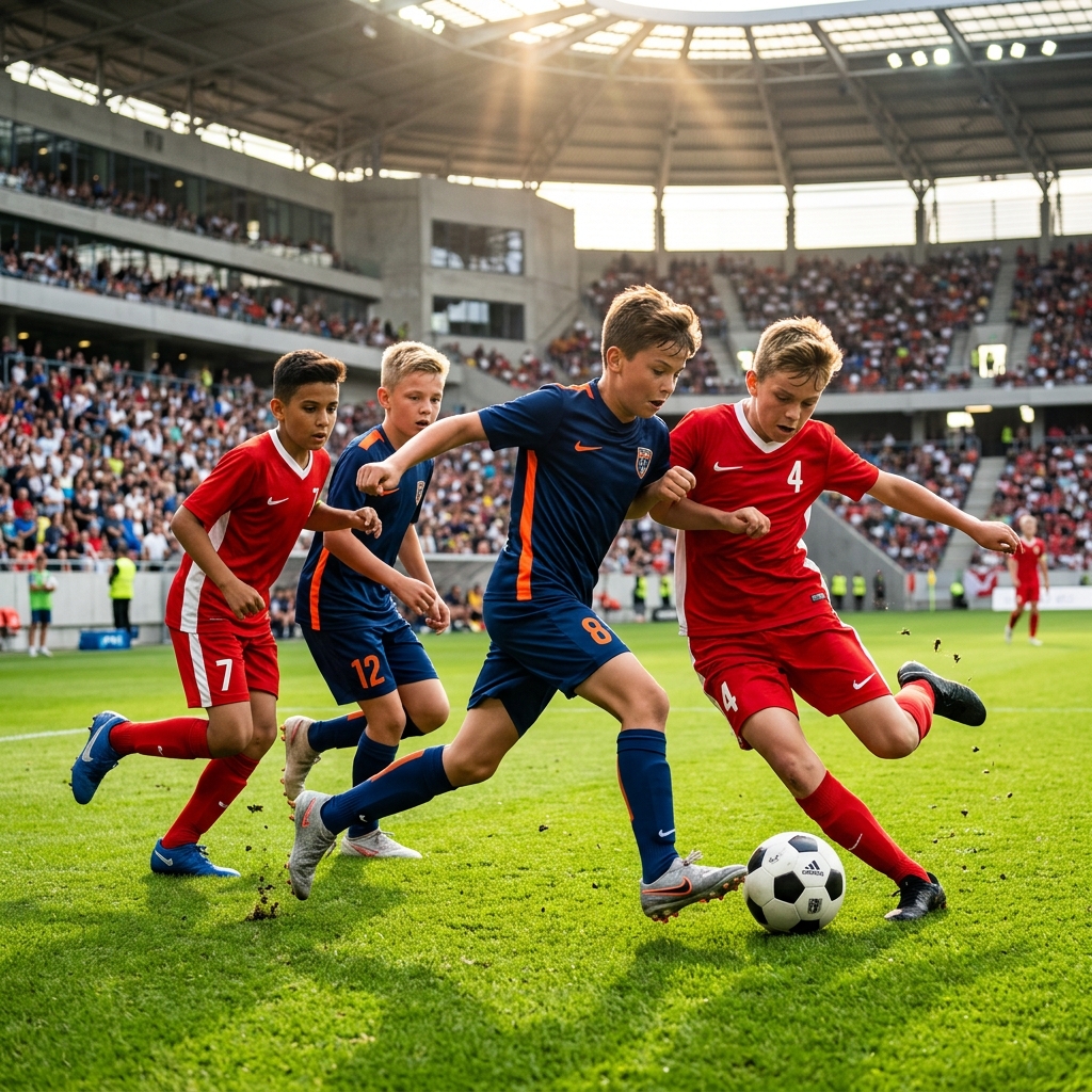 Jugadores OTI Fútbol Base Cali
